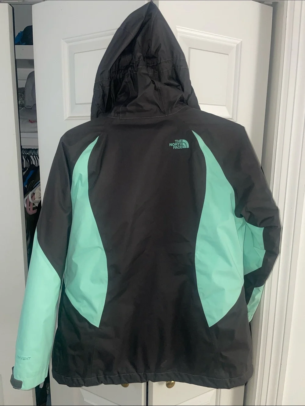 The North Face Women's Mint & black Ski Jacket